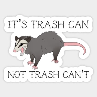 Possum design Sticker